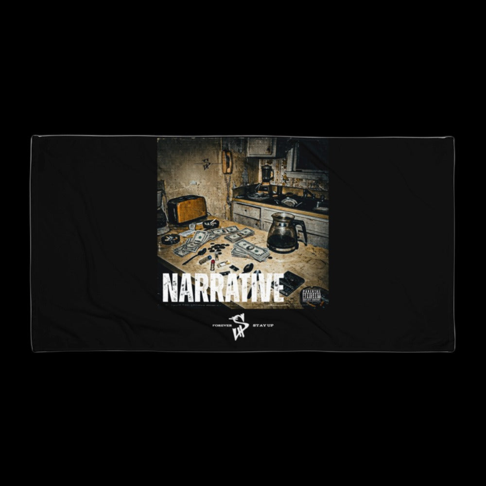 Narrative Cover Beach Towel