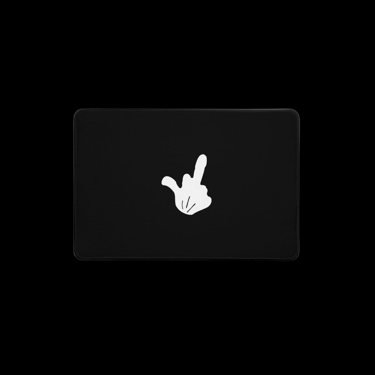 FSU Logo Desk Mat — Black