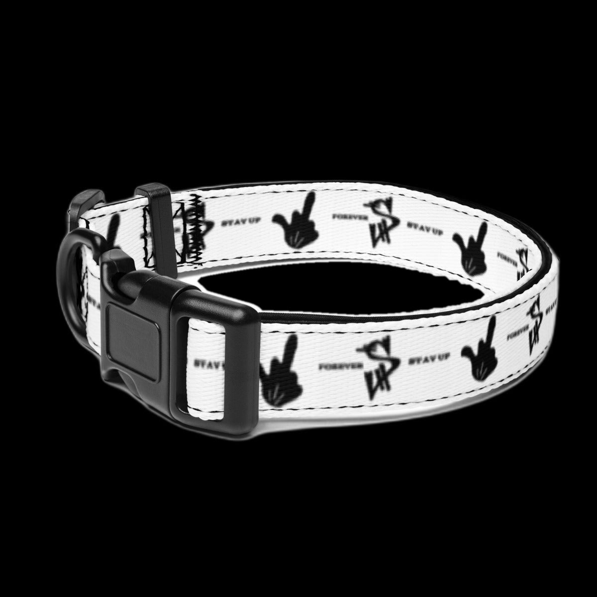 FSU Logo Collar — White
