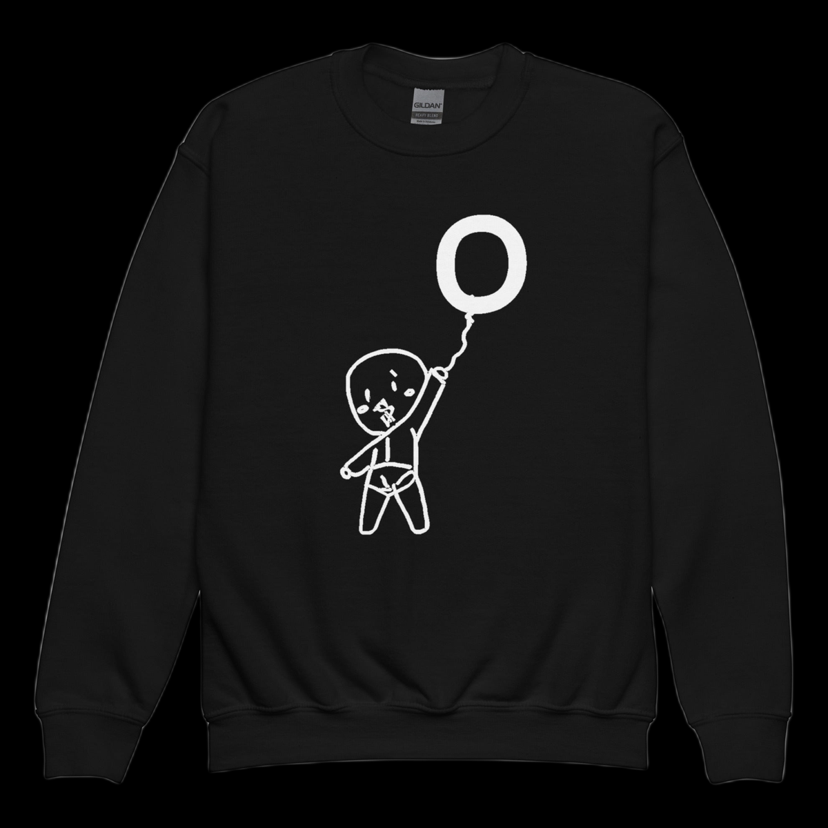 Forever Stay Up — Kids Logo Crewneck