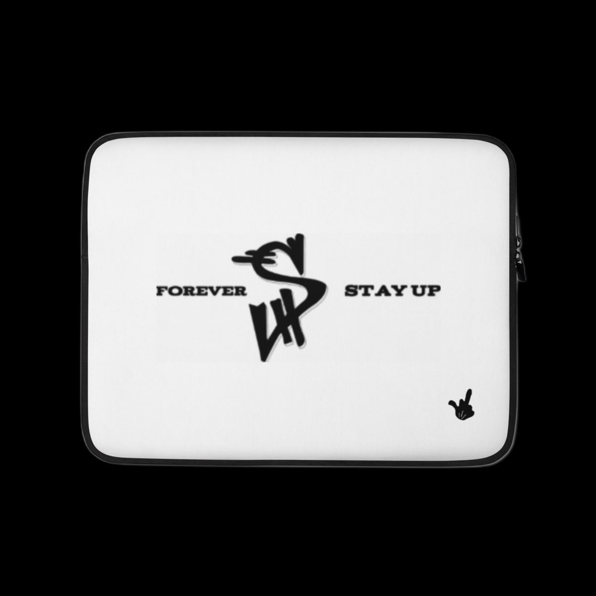 FSU Logo Laptop Sleeve — White