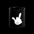 Middle Finger Mug — Black