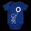 Stay Up Baby Onesie — Royal Blue