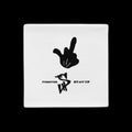 Middle Finger Pillow Case — White