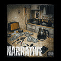 Narrative Cover Shower Curtain