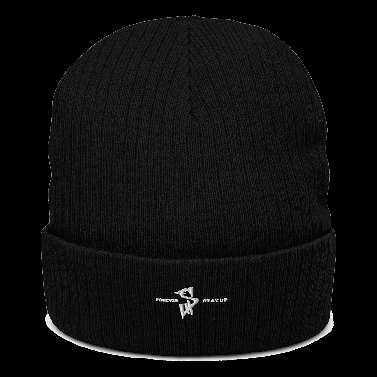Forever Stay Up — Ribbed Beanie