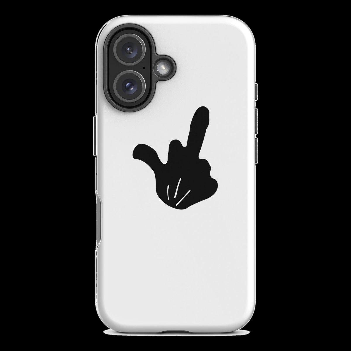 Forever Stay Up — Middle Finger Tough iPhone Case