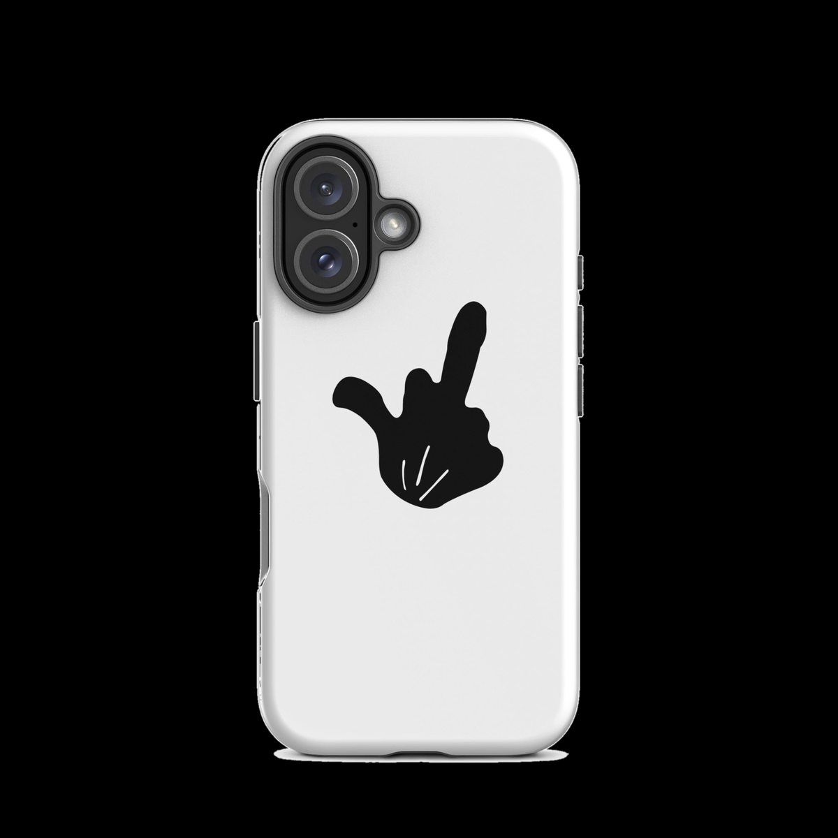 Forever Stay Up — Middle Finger Tough iPhone Case